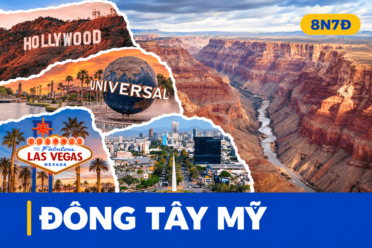 New York - Philadelphia - Washington D.C - Las Vegas - San Diego - Los Angerles - San Francisco