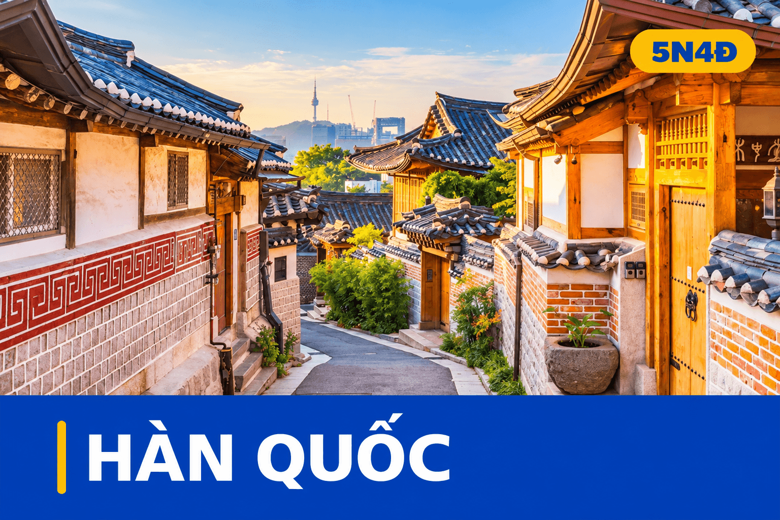Hàn Quốc - Trượt Tuyết - Lotte World - Namsan