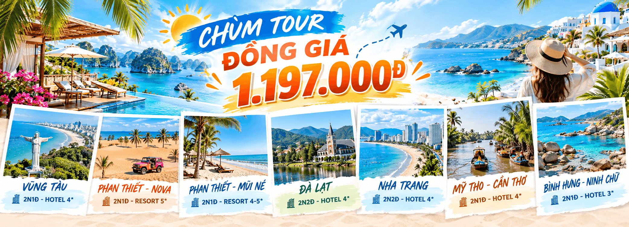 TOUR NỘI ĐỊA 999K