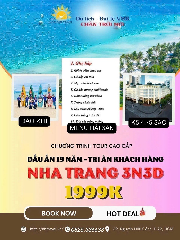 NHA TRANG - PARTY NIGHT 3N3D 1997K