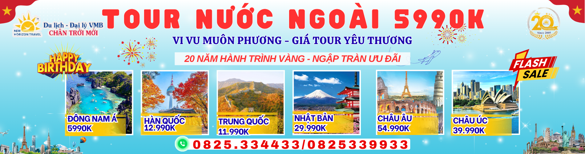 TOUR NƯỚC NGOÀI 5990K